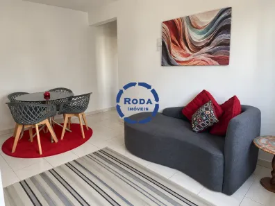 Apartamento com 1 Quarto para alugar, 60m² no Gonzaga, Santos