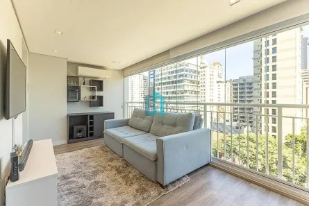 Apartamento com 1 Quarto para venda ou aluguel, 62m² no Vila Nova Conceição, São Paulo