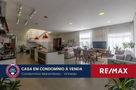 Casa de Condomínio com 4 Quartos à venda, 392m² no Marambaia, Vinhedo