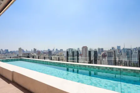 Apartamento com 1 Quarto para alugar, 37m² no Pinheiros, São Paulo