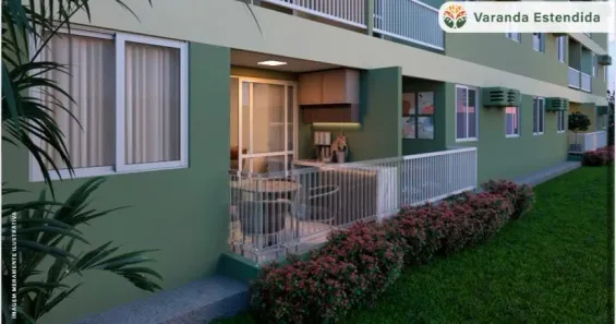 Apartamento com 2 Quartos à venda, 49m² no Dois Carneiros, Jaboatão dos Guararapes