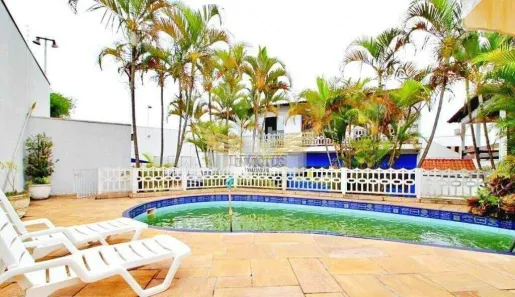 Sobrado com 4 Quartos para alugar, 307m² no Vila Homero Thon, Santo André
