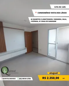 Apartamento com 2 Quartos para alugar, 47m² no Planalto, Manaus