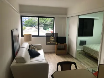 Flat com 1 Quarto para alugar, 33m² no Itaim Bibi, São Paulo