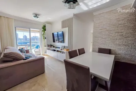 Apartamento com 3 Quartos à venda, 91m² no Jardim, Santo André