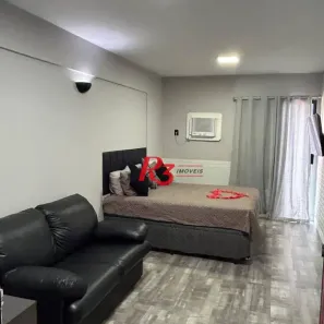 Flat com 1 Quarto à venda, 36m² no Centro, São Vicente