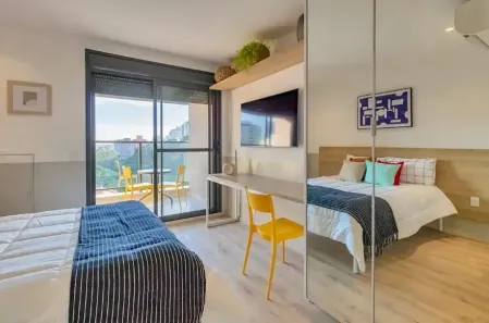 Apartamento com 1 Quarto à venda, 28m² no Pinheiros, São Paulo
