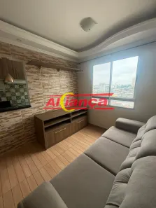 Apartamento com 2 Quartos para alugar, 45m² no Ponte Grande, Guarulhos