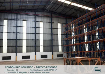 Galpão/Depósito/Armazém para alugar, 2537m² no Parque Embaixador, Resende