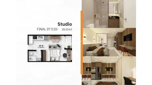 Apartamento com 1 Quarto à venda, 28m² no Saco dos Limões, Florianópolis