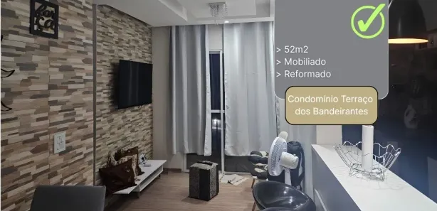 Apartamento com 2 Quartos à venda, 52m² no Jardim Professor Benoá, Santana de Parnaíba