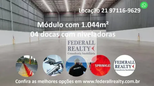 Galpão/Depósito/Armazém para alugar, 1044m² no Pavuna, Rio de Janeiro