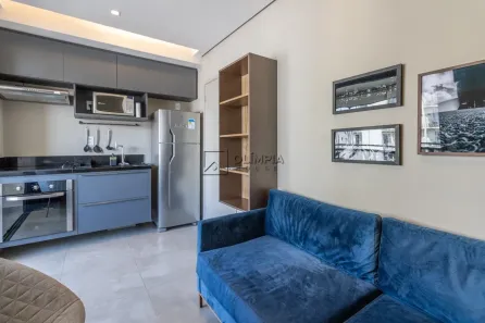 Apartamento com 1 Quarto para alugar, 33m² no Pinheiros, São Paulo