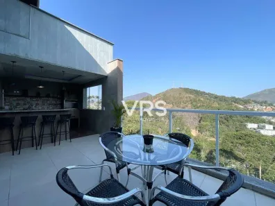 Casa de Condomínio com 4 Quartos à venda, 450m² no Barra do Imbuí, Teresópolis