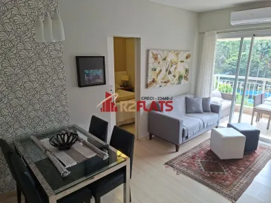 Flat com 1 Quarto para alugar, 50m² no Cerqueira César, São Paulo