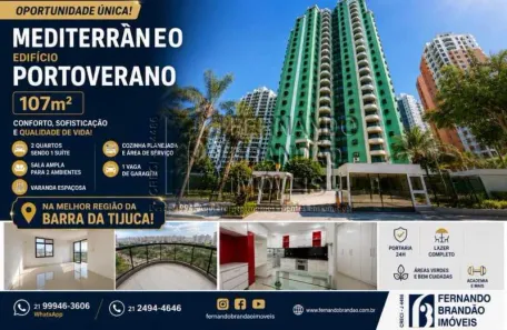 Apartamento com 2 Quartos à venda, 107m² no Barra da Tijuca, Rio de Janeiro