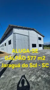 Galpão/Depósito/Armazém para alugar, 577m² no Três Rios do Sul, Jaraguá do Sul