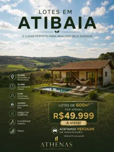 Lote/Terreno à venda, 600m² no Centro, Bragança Paulista