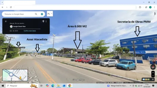 Lote/Terreno à venda, 6000m² no Botafogo, Macaé