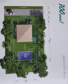 Lote/Terreno à venda, 700m² no , Mata de São João