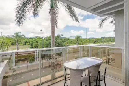 Apartamento com 4 Quartos para alugar, 145m² no Jurerê Internacional, Florianópolis