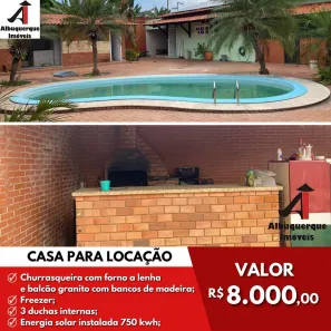 Casa com 6 Quartos para alugar, 300m² no Olho D'Água, São Luís