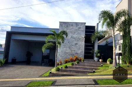Casa de Condomínio com 3 Quartos à venda, 153m² no Jardins Bolonha, Senador Canedo