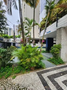 Apartamento com 3 Quartos para venda ou aluguel, 140m² no Gonzaga, Santos