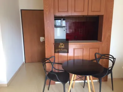 Flat com 1 Quarto para alugar, 40m² no Cerqueira César, São Paulo