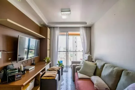 Apartamento com 3 Quartos à venda, 60m² no Vila Scarpelli, Santo André