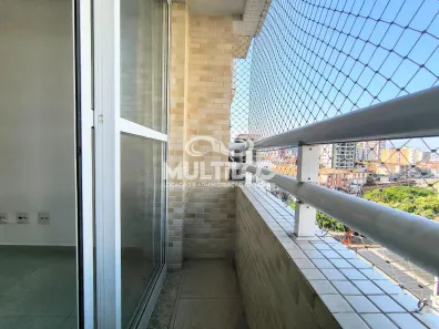 Apartamento com 2 Quartos para alugar, 58m² no Pompéia, Santos