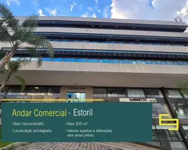 Imóvel Comercial para alugar, 300m² no Estoril, Belo Horizonte