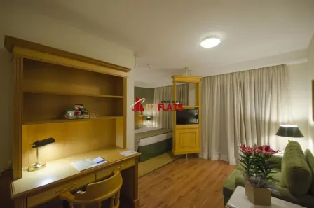 Flat com 1 Quarto à venda, 30m² no Indianópolis, São Paulo