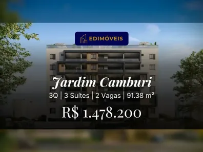 Apartamento com 3 Quartos à venda, 91m² no Jardim Camburi, Vitória