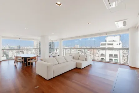 Apartamento com 3 Quartos para alugar, 206m² no Jardim Paulista, São Paulo