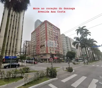Apartamento com 2 Quartos para alugar, 95m² no Gonzaga, Santos