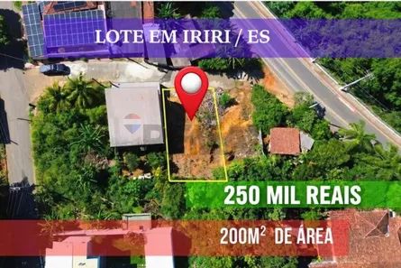 Lote/Terreno à venda, 200m² no Iriri, Anchieta