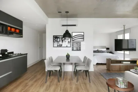 Apartamento com 1 Quarto para alugar, 63m² no Cidade Monções, São Paulo