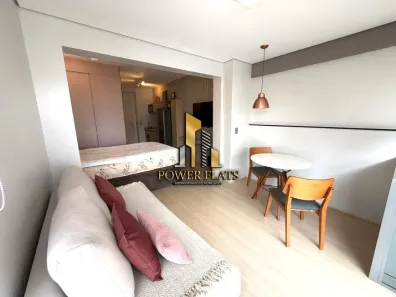 Flat com 1 Quarto para alugar, 35m² no Vila Cordeiro, São Paulo