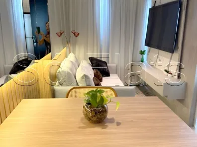 Apartamento com 1 Quarto para alugar, 28m² no Itaim Bibi, São Paulo