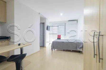 Apartamento com 1 Quarto para alugar, 27m² no Consolação, São Paulo