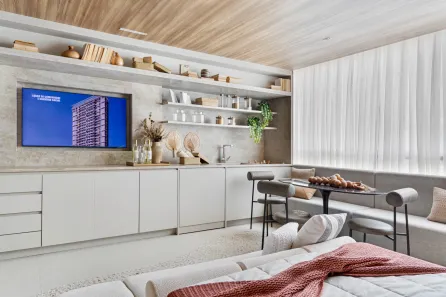 Apartamento com 1 Quarto à venda, 39m² no Enseada do Suá, Vitória