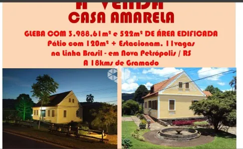 Casa com 4 Quartos à venda, 4000m² no Dos Boêmios, Nova Petrópolis