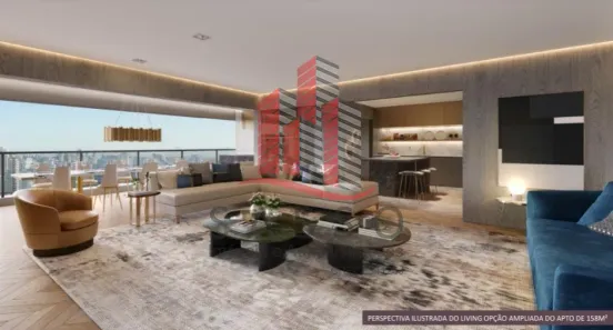 Apartamento com 4 Quartos à venda, 158m² no Vila Clementino, São Paulo