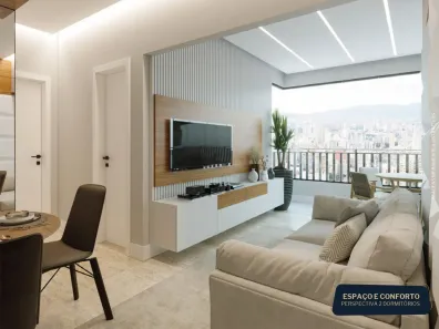 Apartamento com 2 Quartos à venda, 56m² no Jardim das Colinas, São José dos Campos
