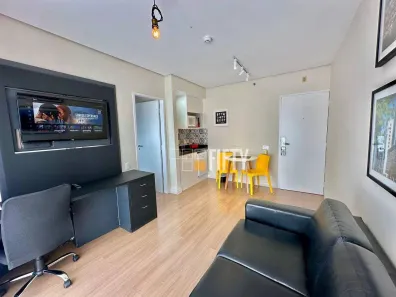 Flat com 1 Quarto para alugar, 35m² no Indianópolis, São Paulo