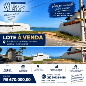 Lote/Terreno à venda, 452m² no Anchieta, Anchieta