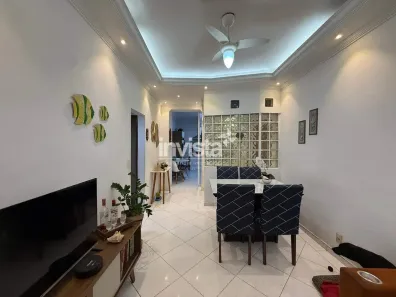 Apartamento com 2 Quartos para alugar, 77m² no Boqueirão, Santos