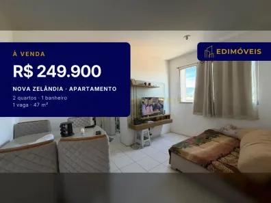 Apartamento com 2 Quartos à venda, 47m² no Nova Zelândia, Serra