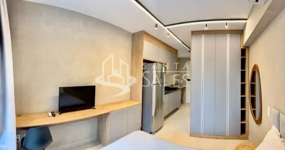 Apartamento com 1 Quarto para alugar, 25m² no Brooklin Paulista, São Paulo